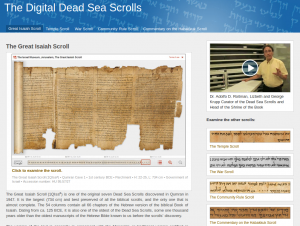 Digital Dead See Scrolls