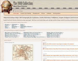 The 1900 Map Collection